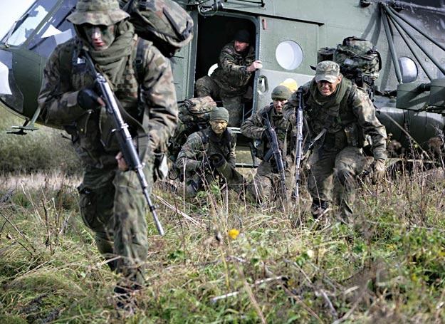 Szkolenie żołnierzy podczas kursu Patrol /Polska Zbrojna