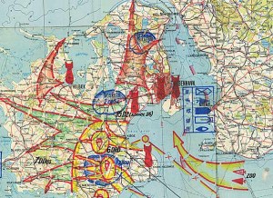 Fragment planu: Planowane działania w rejonie Kopenhagi /fot. dzięki uprzejmości WIW 