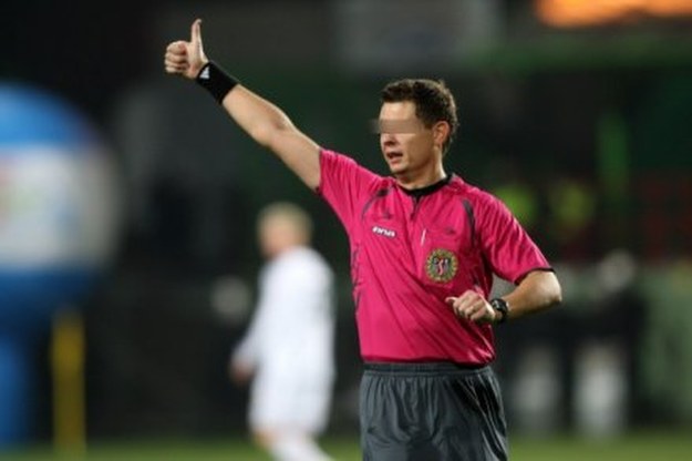 Sędzia Ż. uchodził za jednego z najlepszych w ekstraklasie. Fot. Piotr Kucza. /Agencja Przegląd Sportowy