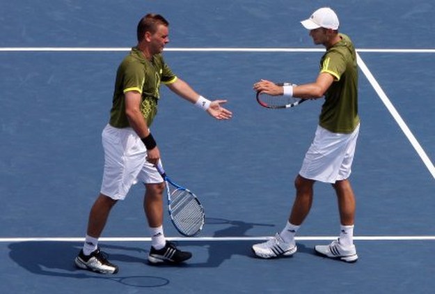Marcin Matkowski i Mariusz Fyrstenberg /AFP