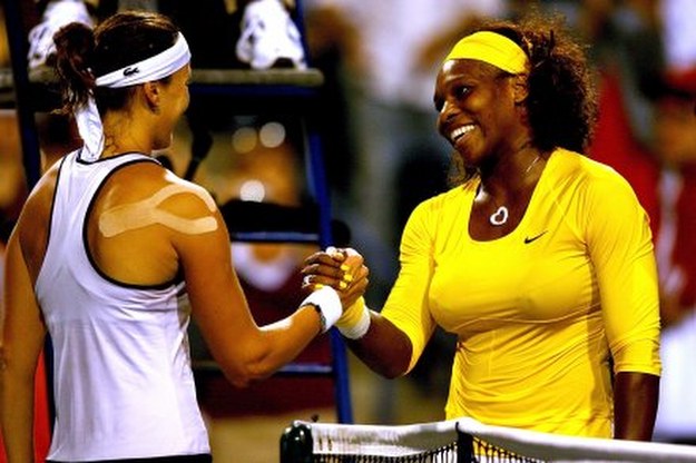 Serena Williams pokonała Jarosławę Szwedową z Kazachstanu /AFP