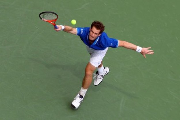 Trzeci tenisista w rankingu ATP World Tour Szkot Andy Murray. /AFP