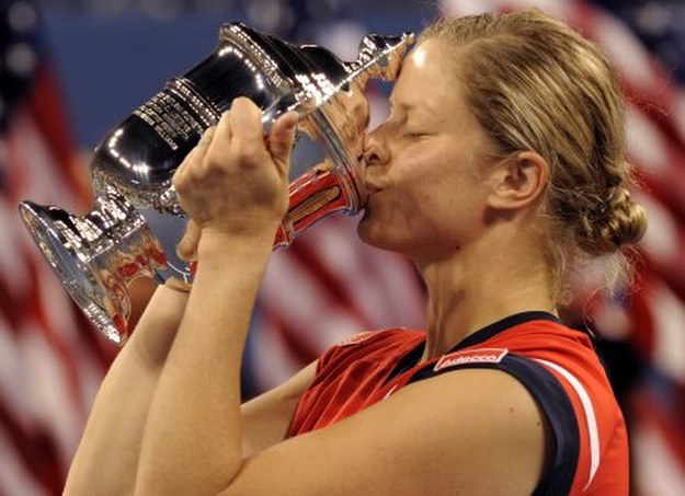 Kim Clijsters - triumfatorka US Open /AFP