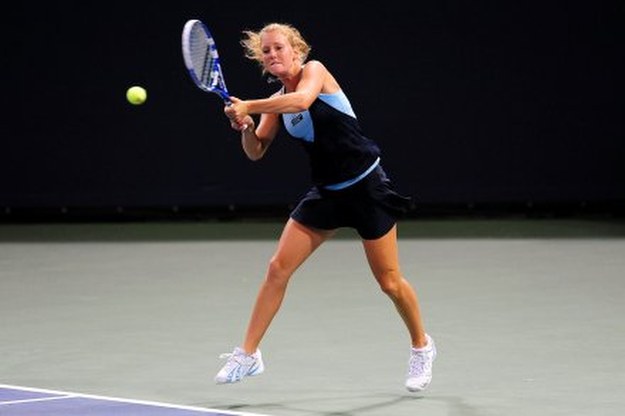 Urszula Radwańska pomyślnie przeszła eliminacje w Tokio /AFP