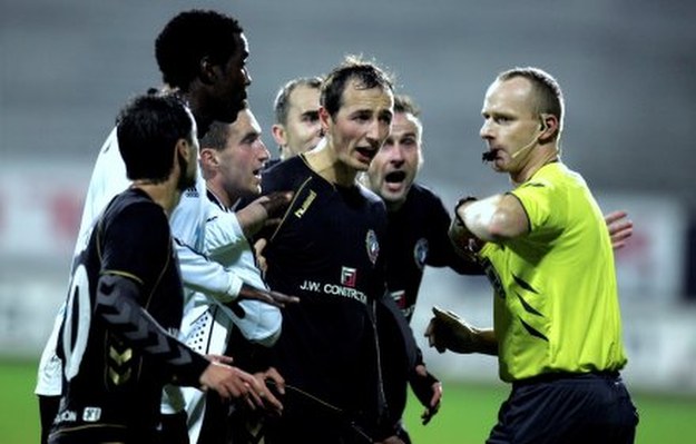 W derbach Warszawy Legia zremisowała z Polonią 1:1/fot. Bartłomiej Zborowski /AFP