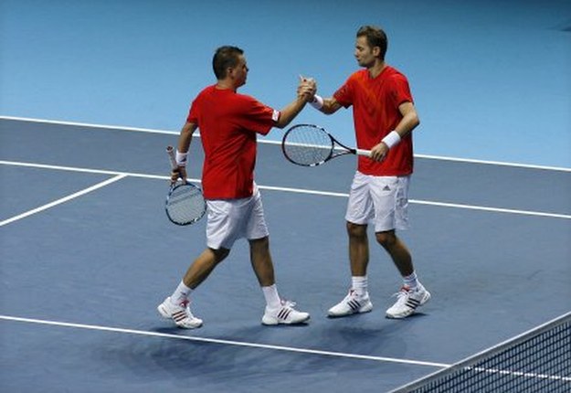 Mariusz Fyrstenberg i Marcin Matkowski /AFP