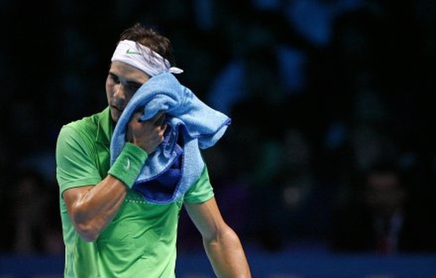 Rafael Nadal pożegnał się z turniejem /AFP