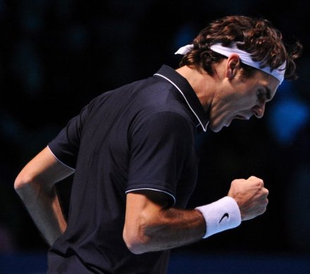 Roger Federer - numer jeden światowego tenisa /AFP