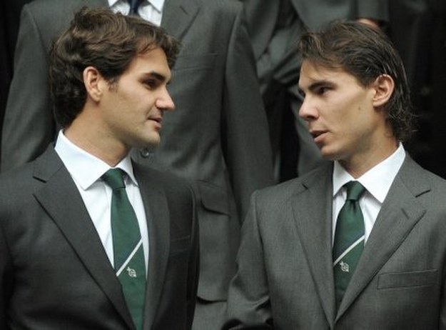 Roger Federer i Rafael Nadal /AFP