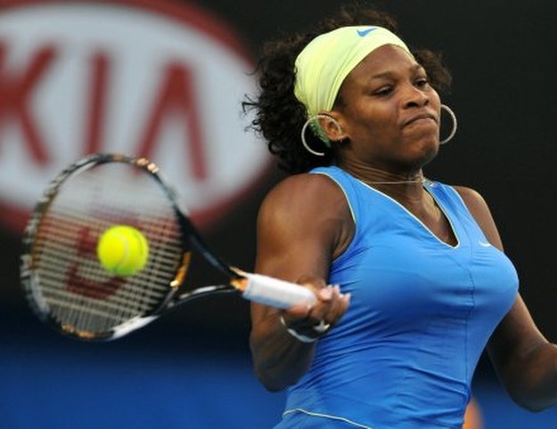 Serena Williams to pierwsza przeciwniczka Uli Radwańskiej /AFP