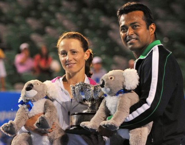 Cara Black i Leander Paes /AFP