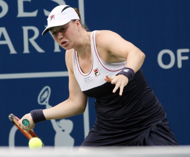 Klejbanowa odniosła pierwsze w karierze zwycięstwo w imprezie WTA Tour /AFP