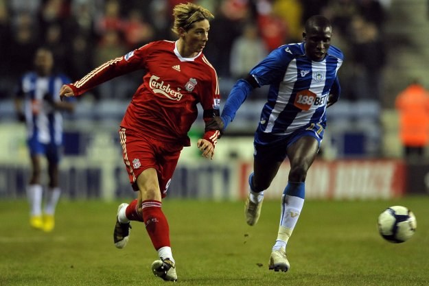 Liverpool przegrał z Wigan 0-1 /AFP