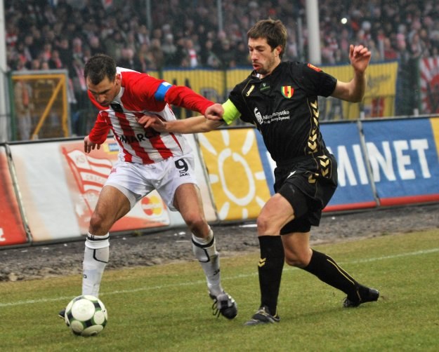 Dariusz Pawlusiński i Nikola Mijailović (z prawej). Fot: Krystian Góra /INTERIA.PL