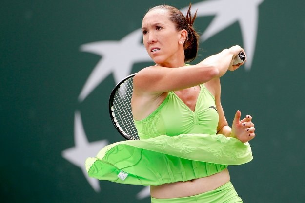 Jelena Janković pokonała w finale turnieju Indian Wells Karolinę Woźniacką. /AFP