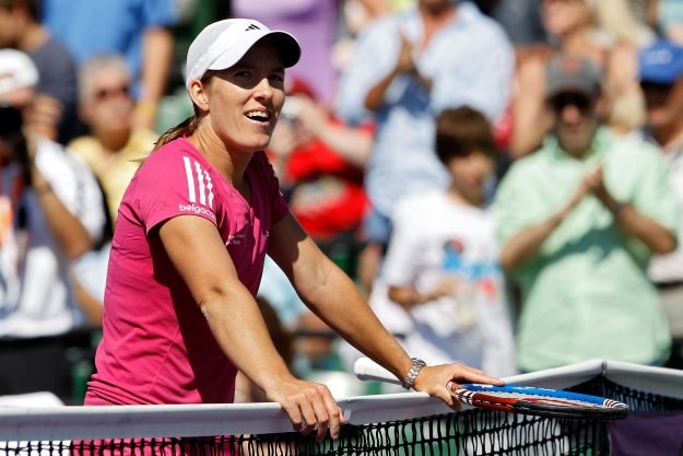 Justine Henin jest już w półfinale turnieju WTA w Miami /AFP