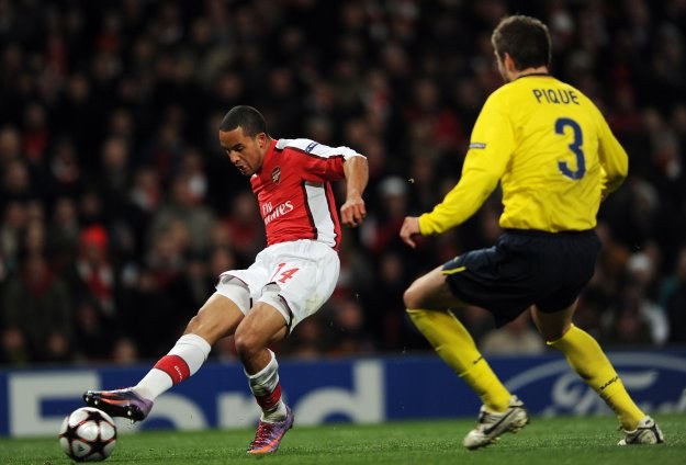 Theo Walcott dał Arsenalowi sygnał do ataku /AFP