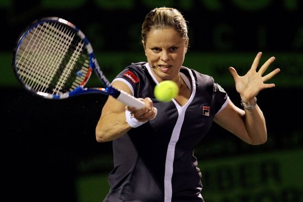 Kim Clijsters w finale zmierzy się z Venus Williams /AFP