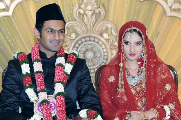 Sania Mirza poślubiła Shoaiba Malika /AFP