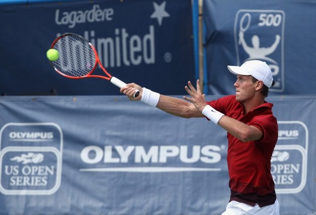 Tomas Berdych pożegnał się z turniejem /AFP