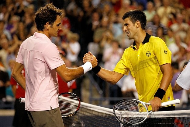 Roger Federer i Novak Djokovic zagrają o finał US Open /AFP