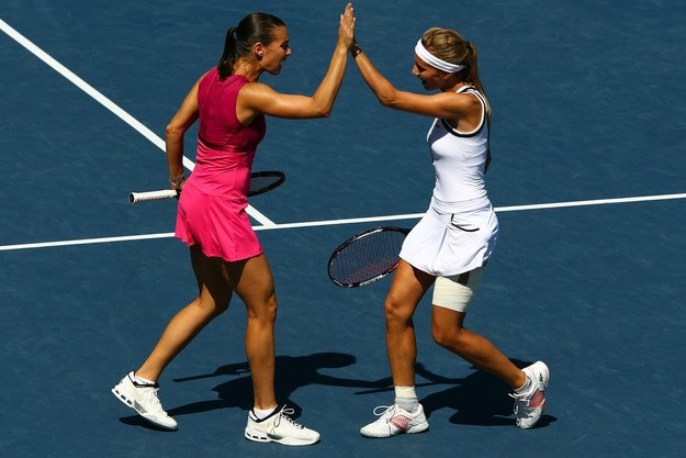 Gisela Dulko i Flavia Pennetta /AFP