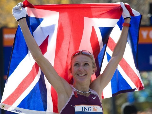 Paula Radcliffe. /AFP