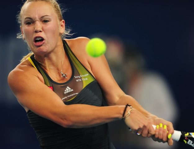 Caroline Wozniacki w poniedziałek zostanie liderką WTA Tour /AFP