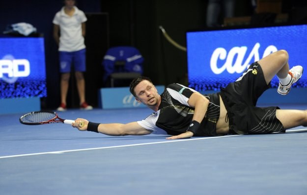 Szwed Robin Soderling wygrał turniej w Paryżu /AFP