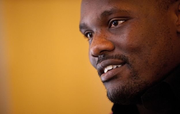 Derek Chisora będzie według Emmanuela Stewarda trudnym rywalem dla Władimira Kliczko /AFP