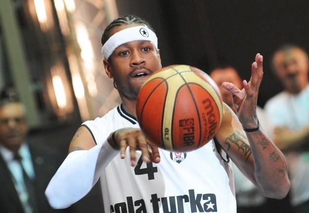 Allen Iverson to największa gwiazda Besiktasu Stambuł /AFP