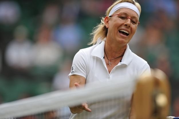 Martina Navratilova /AFP