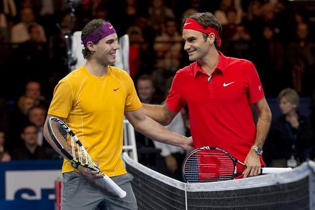 Rafael Nadal i Roger Federer /AFP