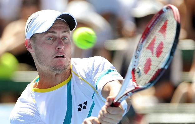 Australijczyk Lleyton Hewitt /AFP