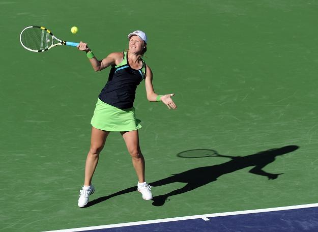 Wiera Duszewina odpadła z turnieju w Indian Wells już w pierwszej rundzie /AFP