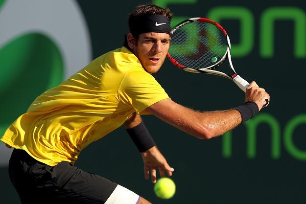 Argentyński tenisista Juan Martin del Potro /AFP