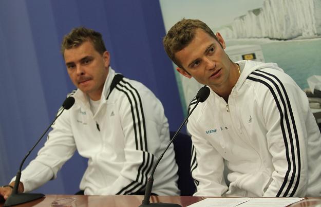 Marcin Matkowski i Mariusz Fyrstenberg Fot. Bartłomiej Zborowski /PAP