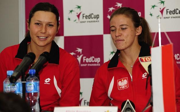 Klaudia Jans i Alicja Rosolska /PAP