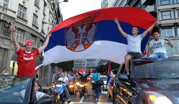 Tak na ulicach Belgradu świętowano sukces Novaka Djokovicia /AFP