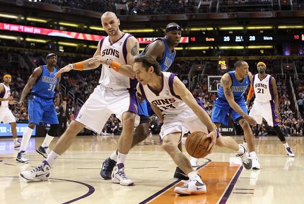 Marcin Gortat w barwach Phoenix Suns /AFP
