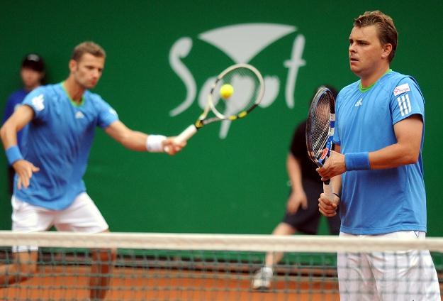 Mariusz Fyrstenberg i Marcin Matkowski Fot. Barbara Ostrowska /PAP