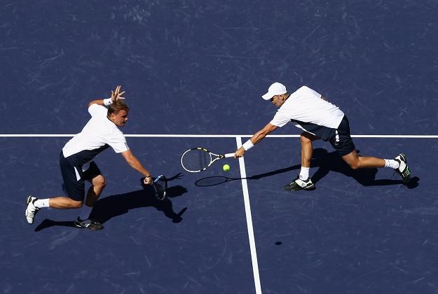 Marcin Matkowski (z lewej) i Mariusz Fyrstenberg /AFP