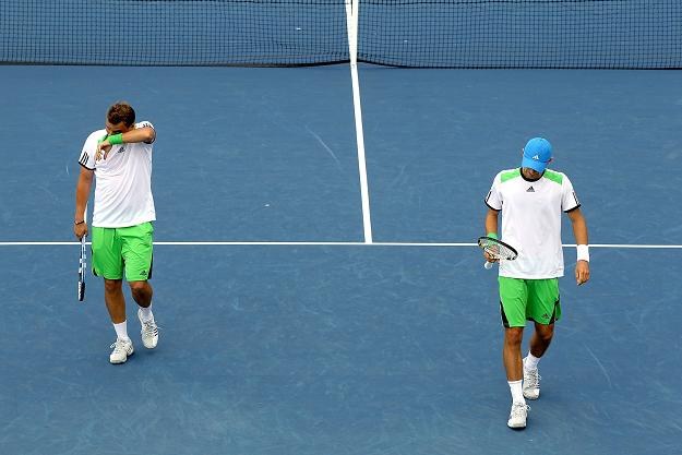 Marcin Matkowski (z lewej) i Mariusz Fyrstenberg /AFP