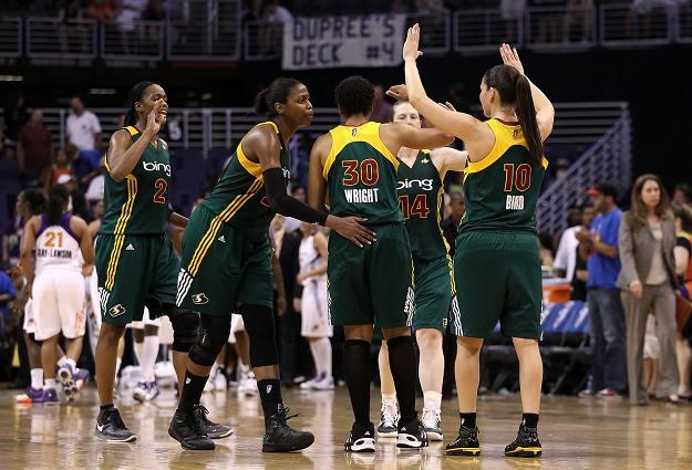 Koszykarki Seattle Storm /AFP