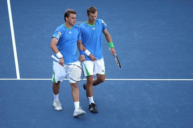 Mariusz Fyrstenberg (z prawej) i Marcin Matkowski /AFP