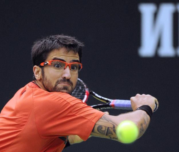 Janko Tipsarevic awansował do półfinału tenisowego turnieju ATP /AFP