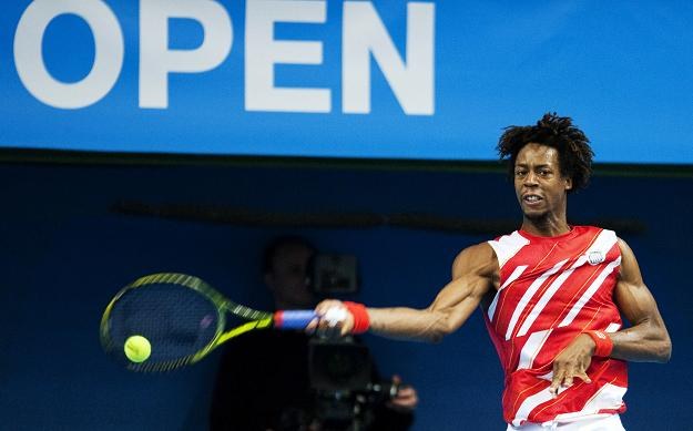 Gael Monfils (na zdjęciu) w półfinale wygrał z Kanadyjczykiem Milosem Raonicem /AFP