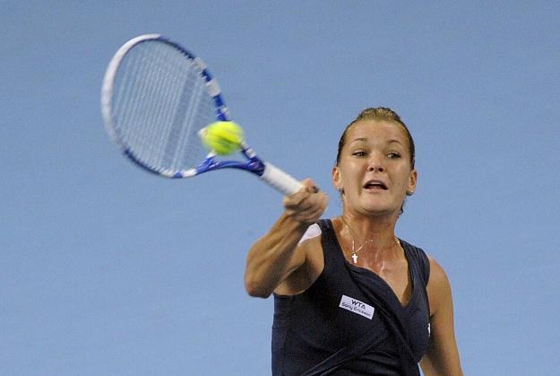 Radwańska turniej w Stambule zacznie od starcia z Wozniacki /AFP