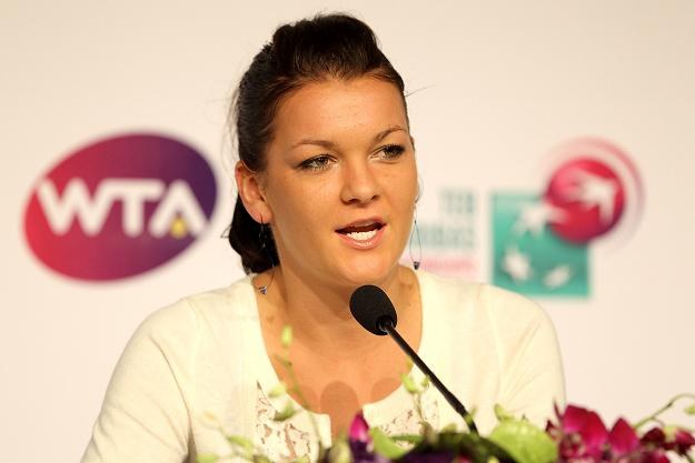 Agnieszka Radwańska/fot. Matthew Stockman /Getty Images/Flash Press Media