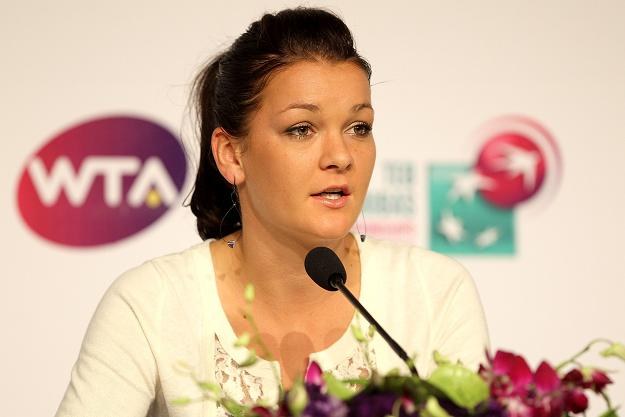 Agnieszka Radwańska/fot. Matthew Stockman /Getty Images/Flash Press Media